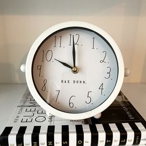 Rae Dunn Desk Top CLOCK